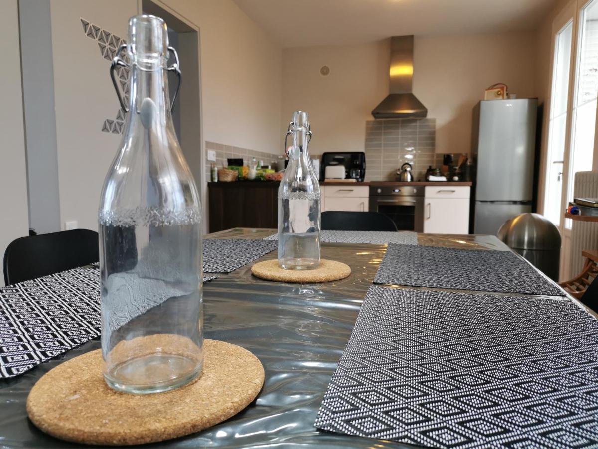 Authentique Gite 1950 Poitiers Futuroscope Aquascope, 1A9Prsn, 3 Pkg, 3 Etoiles A 6Prsn Et 3 Appoints Eco-Responsable Eksteriør bilde